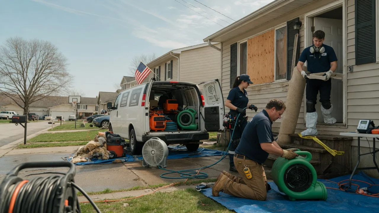 Water Damage Restoration in Roderfield, WV near me